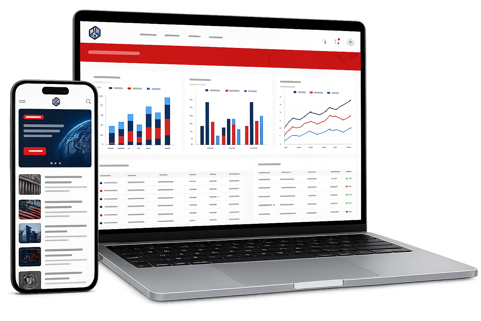 InfoMarket pe dispozitive